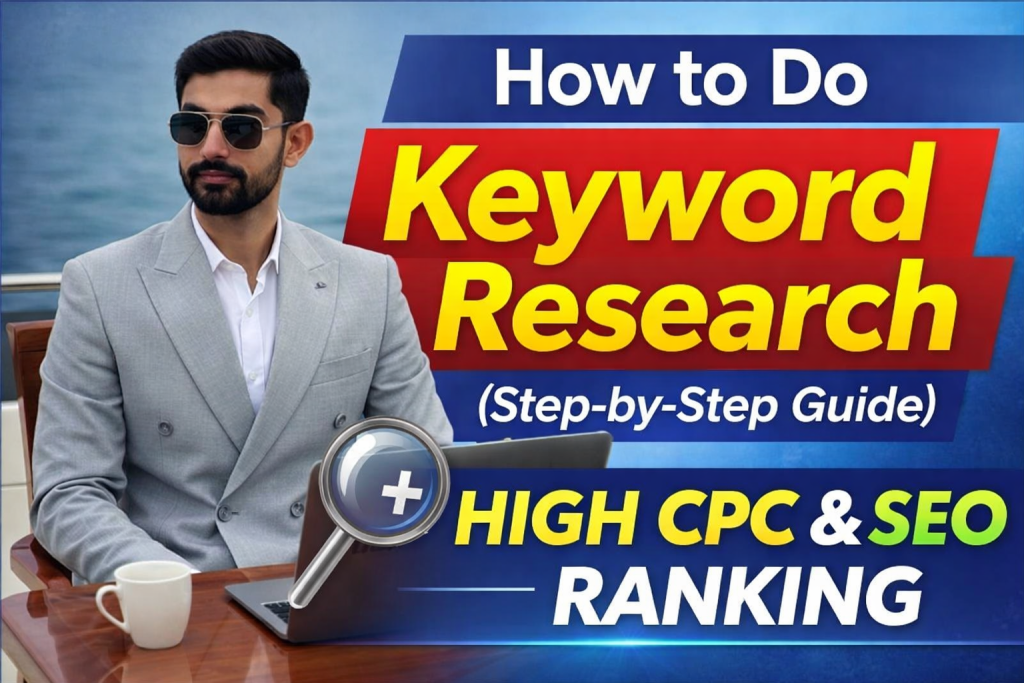how to research keywords for seo​